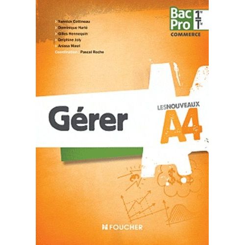 Bac Pro Commerce, 1e Tle, Grer   de Roche Pascal  Format Broch 