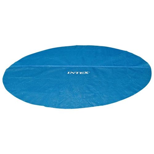 Intex Couverture Solaire De Piscine Bleu 348 Cm Polythylne