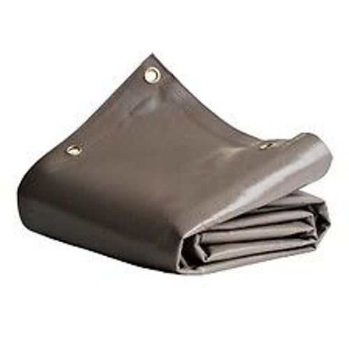 Bache Brise Vue Taupe 3x4 M - Qualit 8 Ans Tecplast 640bv - Brise Vent Occultant En Pvc - Pare Vue Jardin