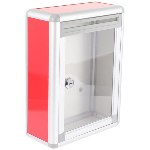 Bacs De Rangement En Alliage D'aluminium,Bote  Suggestions,Verrouillage Des Plaintes,Conteneur De Poste De Lettre De Renforcement,Bote  Classe,Mur Rouge,Bureau - Type Red