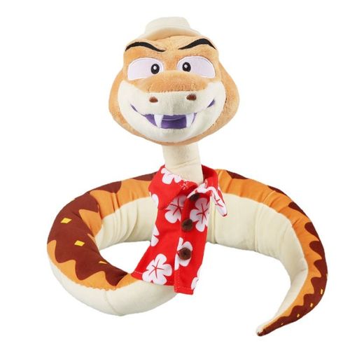 Bad Guys Poupes En Peluche Jouet Plush Toys Mr. Wolf Snake Piranha Shark Spider Poupes De Chiffon Oreiller Dcoration Enfants Fans Cadeaux Anniversaire Collection (Snake 110cm)