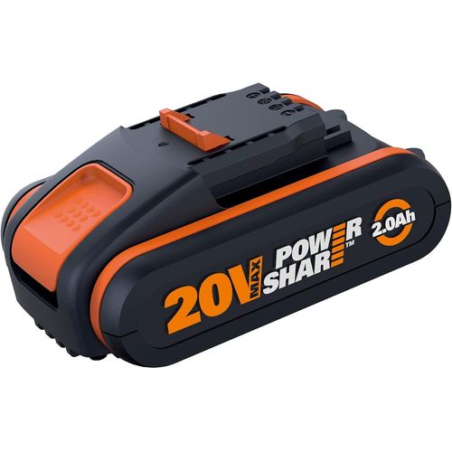 Baertmy-Batterie Lithium-Ion - Batterie Longue Dure - Pour Outils Sans Fil - 20 V De Puissance - Compatible Avec Outils Powershare - 2 Ah - Wa3551.1 - Garantie 2 Ans