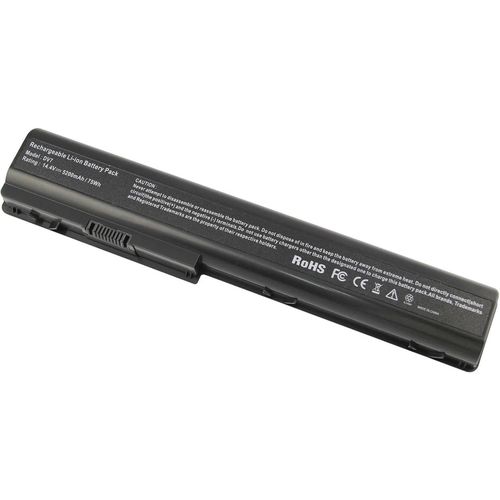 BAERTMY-Dv7 Batterie Compatible Avec Hp Pavilion Dv7-3111Ea Dv7-1153Ca Dv7-3020Sa Dv7-2030Ea Hdx18 Dv7 Dv8 Series Hstnn-Db75 Hstnn-Ib75(5200Mah 14.4V)