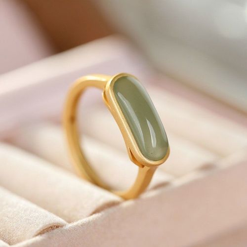Bague Ajustable En Argent Incruste Rouge Sud Naturel, Style Chinois Rtro, Style Palais, Unique, Artisanat En Or Ancien, Bijoux De Marque Pour Femmes