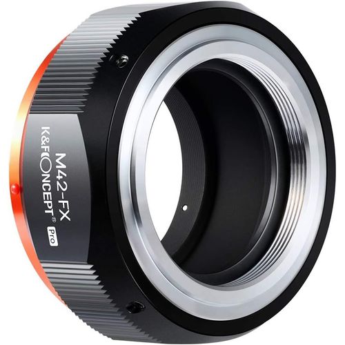 Bague D'Adaptation Compatible Avec Utiliser Objectifs M42 Sur Appareils Photo Fujifilm X M10115 M42-Fx Pro[GOP6256143]