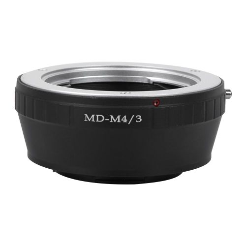 Bague D'adaptation D'objectif A Mise Au Point Manuelle En Metal Pour Objectif Minolta Md/Mc Compatible Avec Les Appareils Photo Systeme M4/3