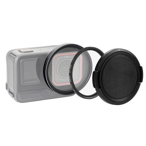 Bague D'adaptation De Filtre D'objectif Uv Avec Couvercle D'objectif,Adapt Pour Insta360,Zanpro 2,52mm