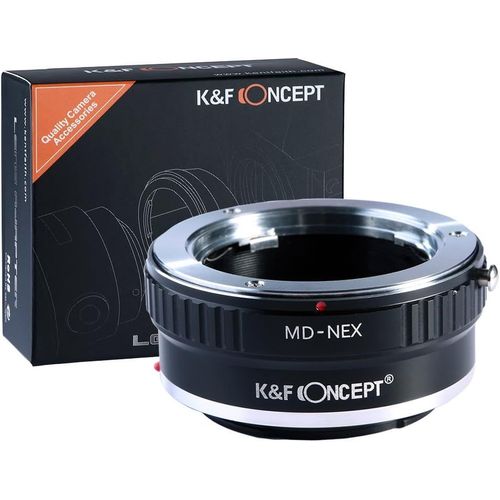 Bague d'adaptation pour Objectif Objectif d'appareil Photo Sony Adaptateur de Monture d'objectif pour Minolta MD MC avec Adaptateur pour Objectif d'appareil Photo Sony NEX.[G716]