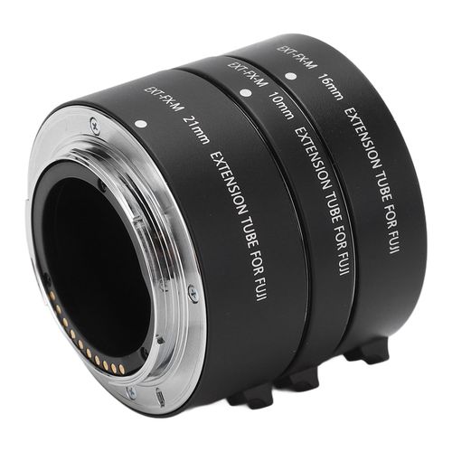 Bague d'adaptation pour tube d'extension macro autofocus 10 mm + 16 mm + 21 mm pour objectifs Fujifilm a monture X