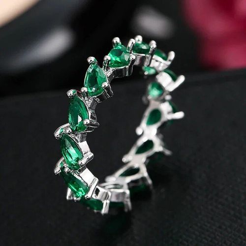 Bague De Luxe En Pierre De Cristal Blanche Pour Femmes,Bagues De Mariage Irrgulires En Zircon Pour Femmes,Bague De Fianailles Gomtrique En Zircon  La Mode