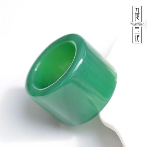 Bague En Agate Verte Naturelle Pour Hommes, Avec Texture, Faite  La Main, Bijoux En Jade Vert, Pierre Naturelle