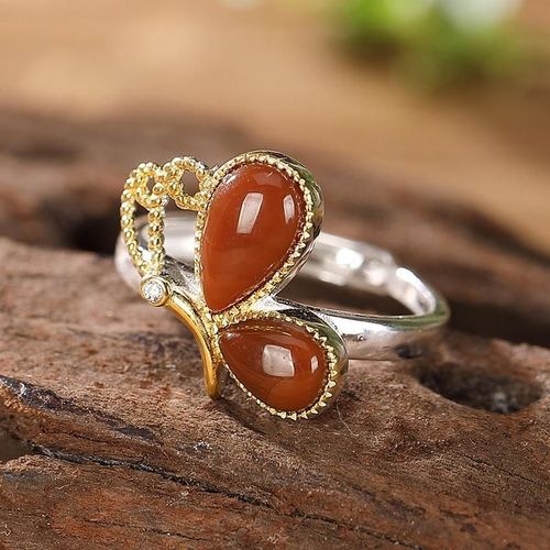 Bague En Argent Sterling S925 En Agate Rouge Du Sud Pour Femmes, Bague En Forme De Papillon, Style Ancien Han, Vtements Chinois, Cheongsam Assorti Ad