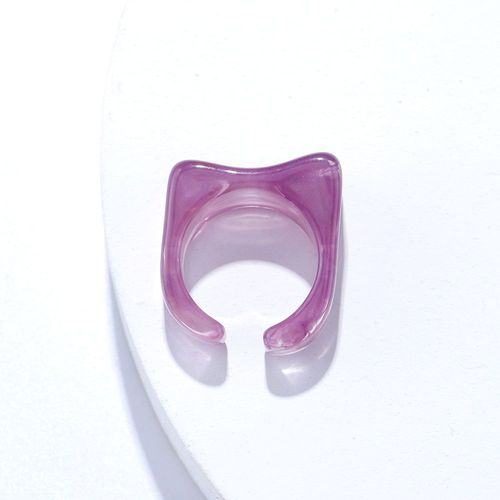 Bague Ouverte En Acrylique Pour Femmes, Multicolore, Vent Froid, Accessoires De Bijouterie, Mode, Nouveau Coren, Simple, Rtro, Rouge, 2021