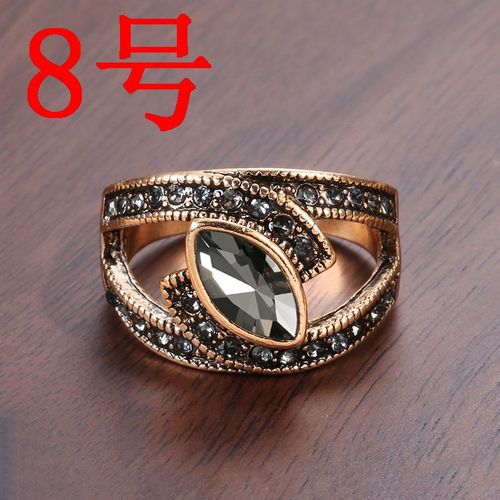 Bague Vintage En Zircon Noir Pour Hommes Et Femmes, Petite Pierre Carre En Cristal, Design Griffes  La Mode, Fianailles En Croix