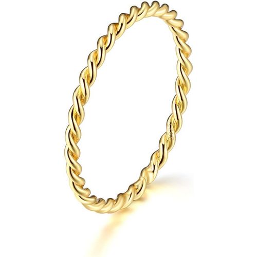 Bagues De Phalange En Argent Sterling Pour Femme Avec Corde Fine,Anneaux Empilables Pour L'index Rose,Le Majeur,Le Pouce-Taille Au Choix.[Y841]
