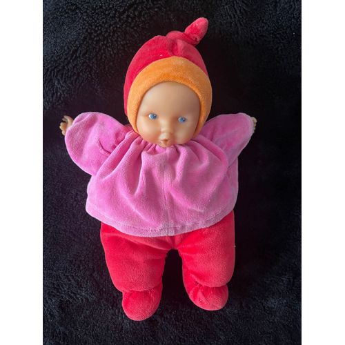 Baigneur Bb Orange Rose Rouge Yeux Bleus Corolle 32 Cm
