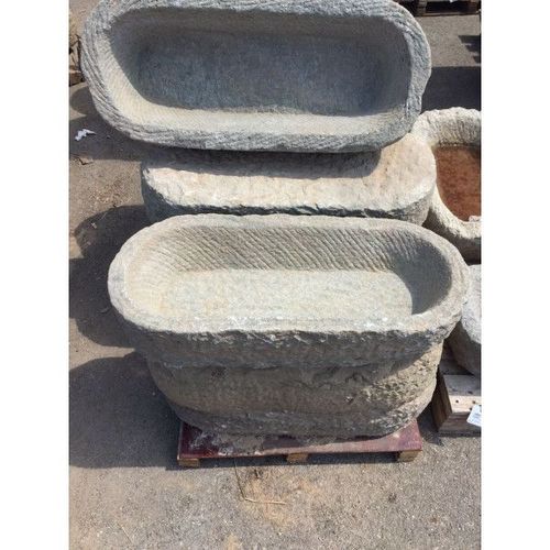Baignoire Ancienne En Pierre, 1 Pc, Aux Dimensions Assorties