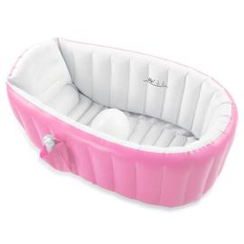 Baignoire Gonflable Bebe Bassin D Eau Pliable Baignoire Voyage Portable Pour Bebe Douche Rose Mmk22 Rakuten