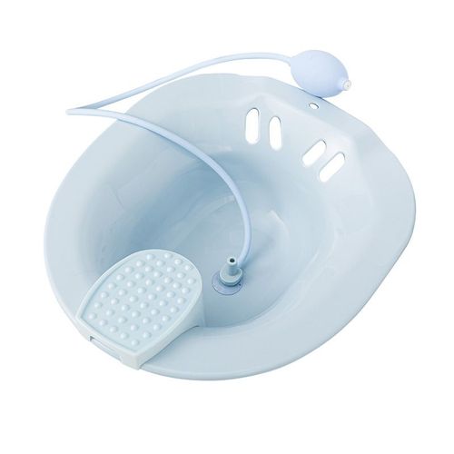 Bain de siège Baignoire de hanche Bain de rin?age Bassin de qualité médicale Bain de siège pour