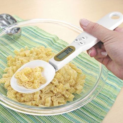 Balance De Cuisine Numrique De Prcision Hostweigh Ns-S3 Avec Cuillre Doseuse - Capacit De 500 G, Graduation De 0,1 G, Fonction Tare, Arrt Automatique Et cran Lcd