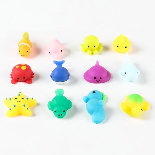 Balle  Squeez D'animaux Mignons De L'ocan Pour Soulager Le Stress Cadeau De Jouet Pour Enfants Source D'articles En Gros Couleur Balle Squeez De La Srie Ocanique