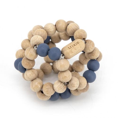 Balle de Prehension en bois - Blue