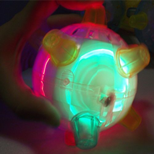 Balle De Saut Active Pour Animaux De Compagnie, Jouet Interactif Lumineux Avec Lumire Et Musique