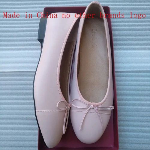 Ballerines Classiques En Cuir Pour Femmes,Chaussures Plates,Tweed Grill,N?Ud D'pissure,Rond,Mode Basique,Deux Documents,2024 - 39