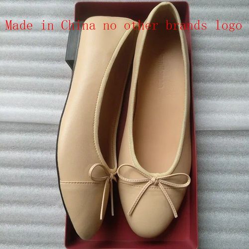Ballerines Classiques En Cuir Pour Femmes,Chaussures Plates,Tweed Grill,N?Ud D'pissure,Rond,Mode Basique,Deux Documents,2024 - 41