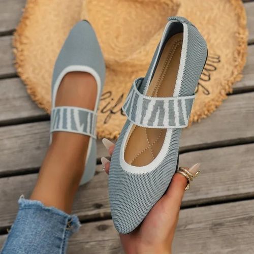 Ballerines Dcontractes Pour Femmes,Chaussures  Talons Bas,Pieds Nus,Baskets lgantes Pour Femmes,Mocassins Confortables,Parker Pointu,Socofy, - 37