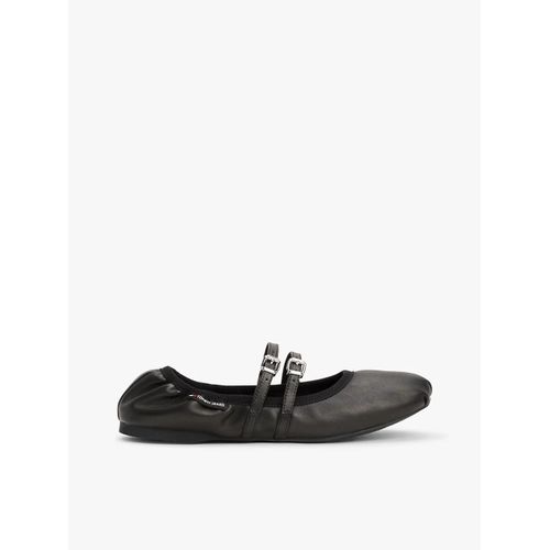 Ballerines En Cuir  Brides Et Boucles Tjw Ballerina/Black - 36