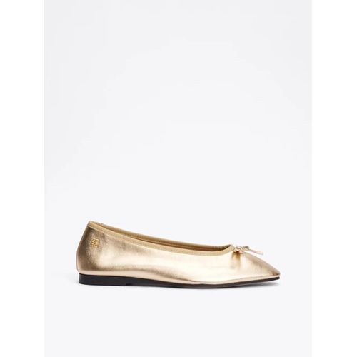 Ballerines En Cuir Mtallis Ballerina Soft Leather Metallic/Gold - 42
