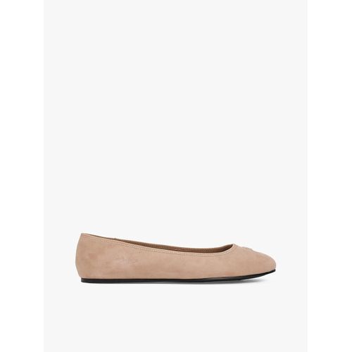 Ballerines En Daim  Monogramme Th Th Hardware Suede Ballerina/Claystone - 40
