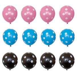 Ballons A Helium En Latex 12 Pieces Rouge Noir A Pois Coccinelle Decorations Pour Fete Prenatale Mariage Joyeux Anniversaire Pour Enfants Iridescent Rakuten