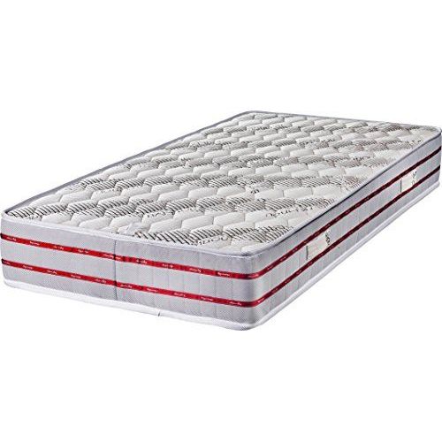 Bamboo Matelas Trs Ferme Tissu Bambou Mousse Poli Lattex Indformable - 24 Cm - Orthopdique - 90x190