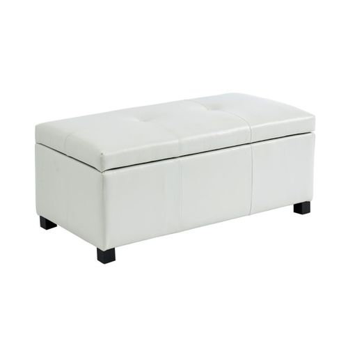 Banc Coffre Simili Filippo - Blanc