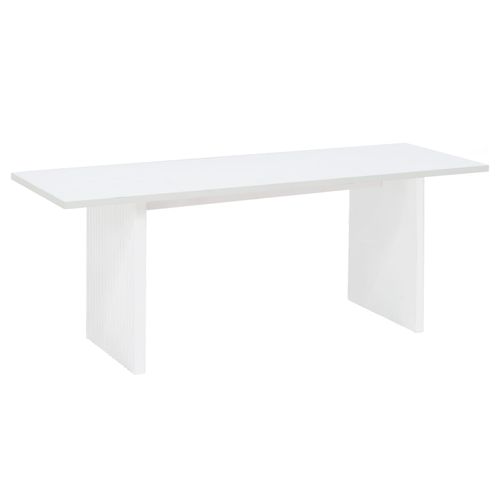 Banc En Bois De Pin Blanc 120x45cm