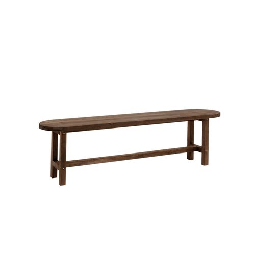 Banc En Bois De Sapin Marron 140x45cm