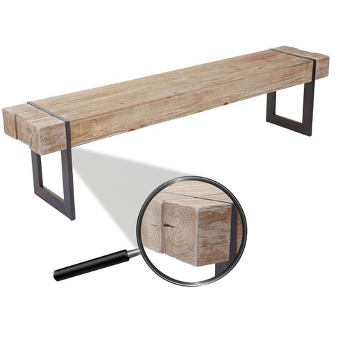 Banc Salle  Manger Hwc-A15, Sapin Massif Rustique   180cm