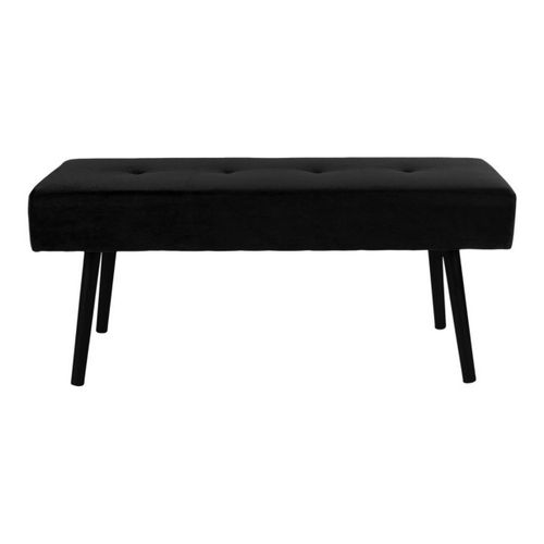Banc Skiby, Noir, 35x100x44 Cm