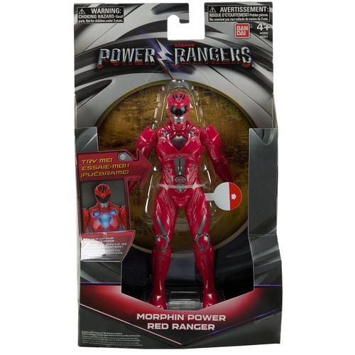 Bandai Power Rangers - Figurine  Fonction 18cm Ranger Rouge