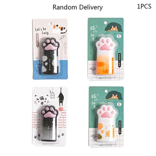 Bande Correctrice D'empreintes De Patte De Chat Mignon, Papeterie Correctrice Modifie Pour tudiant