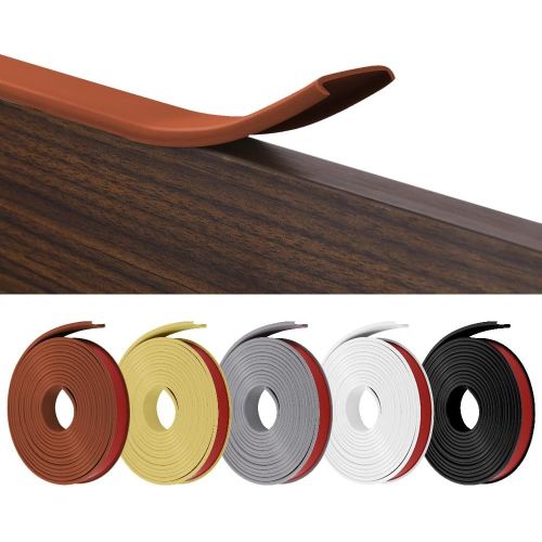 Bande De Chant En Forme De U, Coin De Table Protection Bebe Flexible En Tpe, Protections Coin De Table Pour Bb Avec Colle Autocollante Pour Tables Et Coins De Meubles(3 M X 16 Mm[Jia5280207]