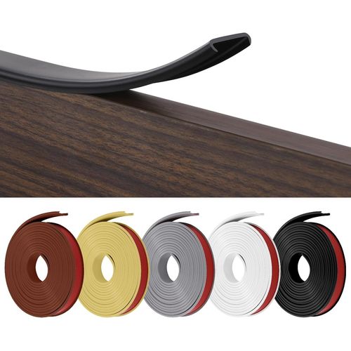 Bande De Chant En Forme De U, Coin De Table Protection Bebe Flexible En Tpe, Protections Coin De Table Pour Bb Avec Colle Autocollante Pour Tables Et Coins De Meubles(5 M X 25 Mm[Jia5280204]