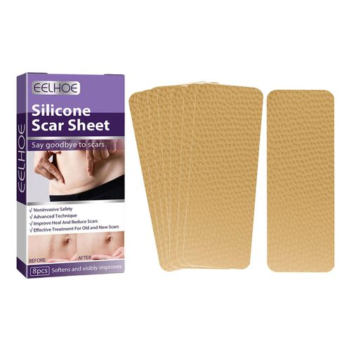 Bande De Cicatrices En Silicone, Pour Les Cicatrices De Brlure, D'acn, Chlodes, Patch De Cicatrice  Usage Multiple, Rducteur De Vergetures Confortable