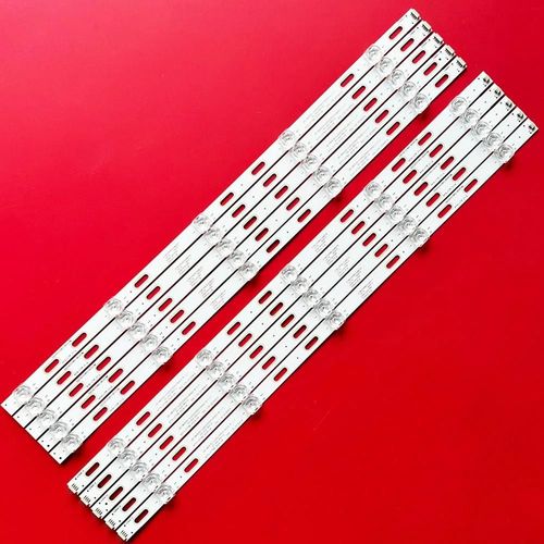 Bande de rtro-clairage LED 1/2TV, pour TV PHIL IPS 55 pouces, 55PUS7504 55PUS7304/12 55PUS6704/12 55PUS6754 55PUS7394 LB-GM3030-GJ0D22555X10AN 10PCS(1TV)