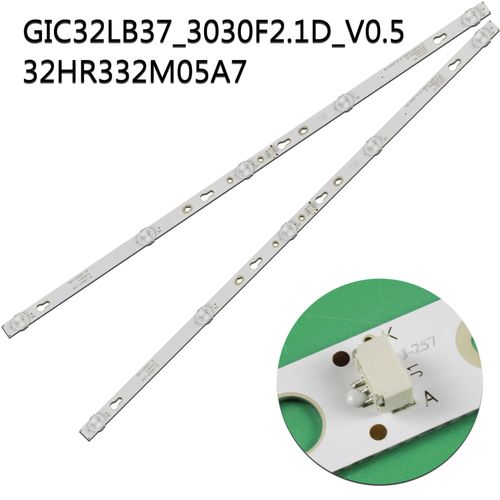 Bande de rtro-clairage LED, 20 pices, 5 lampes pour Tcl 32s6500 32s5300 32s6500s 32 