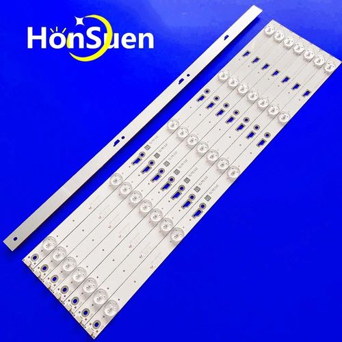 Bande de rtro-clairage LED pour Ple-49s07fhd Ple-49s07 L49s7800tn 49hr332m05a0 Tcl-49d1600 HKP49SM9 1kit-8pcs