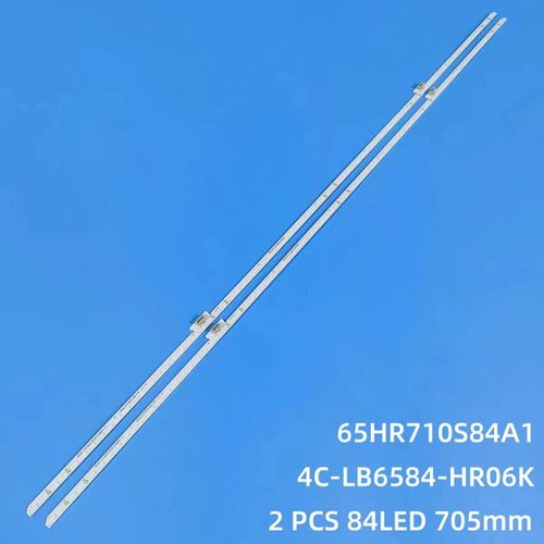 Bande de rtro-clairage LED pour TCL 65C8 65C811 65C631 65C815 7016 84EA 65HR710S84A2 V0 4C-LB6584-HR05K 65HR710S84A1 4C-LB6584-HR0SK 4 piece For 2TV