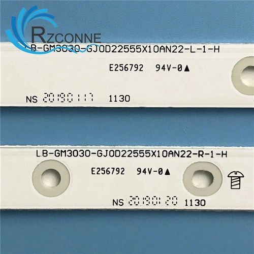 Bande De Rtroclairage Led 10 Lampes Pour Lb-Gm3030-Gj0d22555x10an22-R-1-H L T 55pus7304 55pus6704 55pus7394 55pusexecute 4 55pus6804 55pus6754 Cn